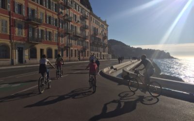 5. Cycle along the Bay of Angels